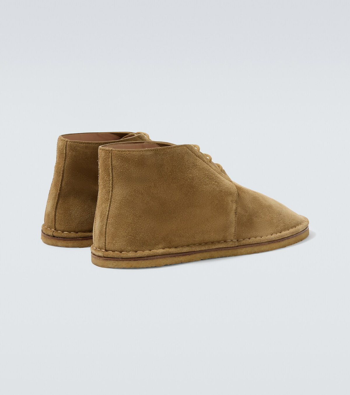The Row Nicola suede desert boots