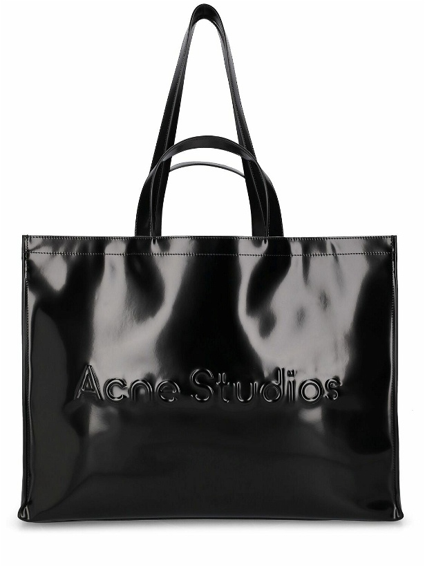 Photo: ACNE STUDIOS Embossed Logo Tote Bag