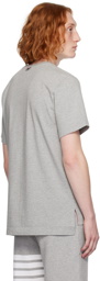 Thom Browne Gray Tennis-Tail T-Shirt