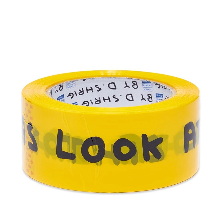 Photo: David Shrigley  Look at This Packing Tape