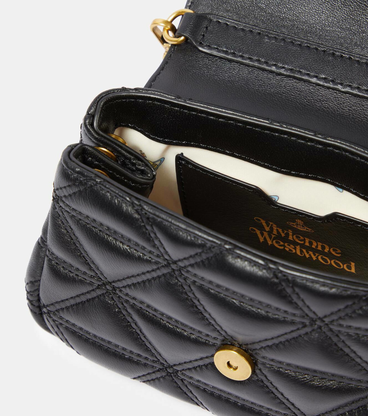 Vivienne Westwood Hazel quilted leather shoulder bag Vivienne Westwood