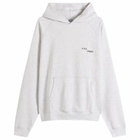 A.P.C. Men's FRGMT. Duck Hoodie in Heathered Grey