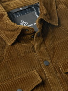 Moncler Grenoble - Gelt Quilted Cotton-Blend Corduroy Jacket - Brown