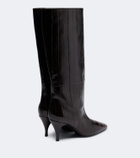 Herbert Levine Silhouette leather knee-high boots