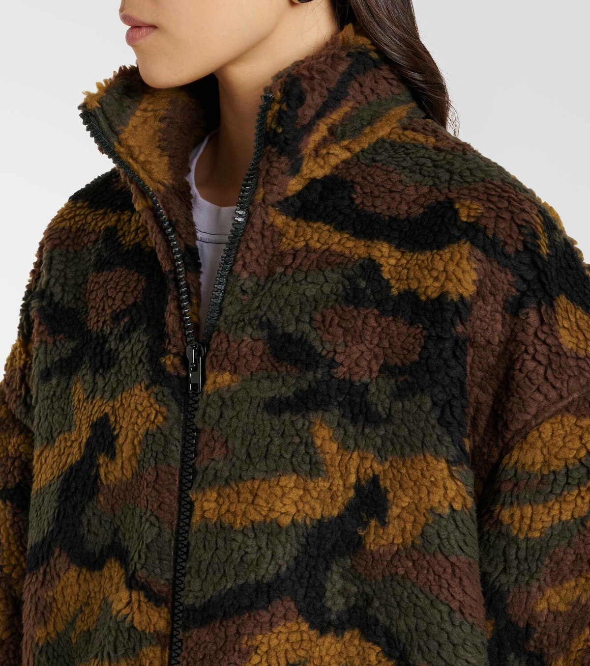 Vetements Camo fleece jacket