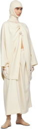 ISSEY MIYAKE Off-White Entwine Maxi Skirt