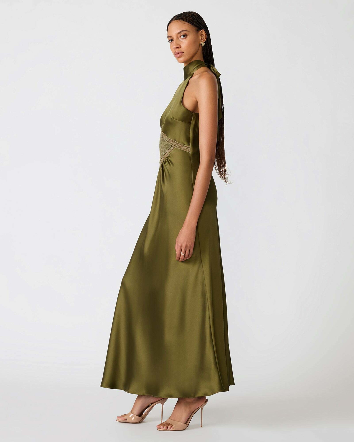 Steve Madden Emmalie Dress in Olive