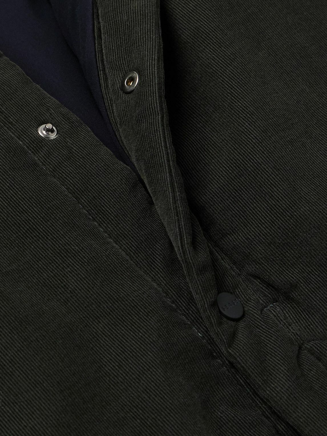 SEASE - Gate 2.0 Padded Cotton-Corduroy Overshirt - Green