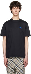 Burberry Black Cotton T-Shirt