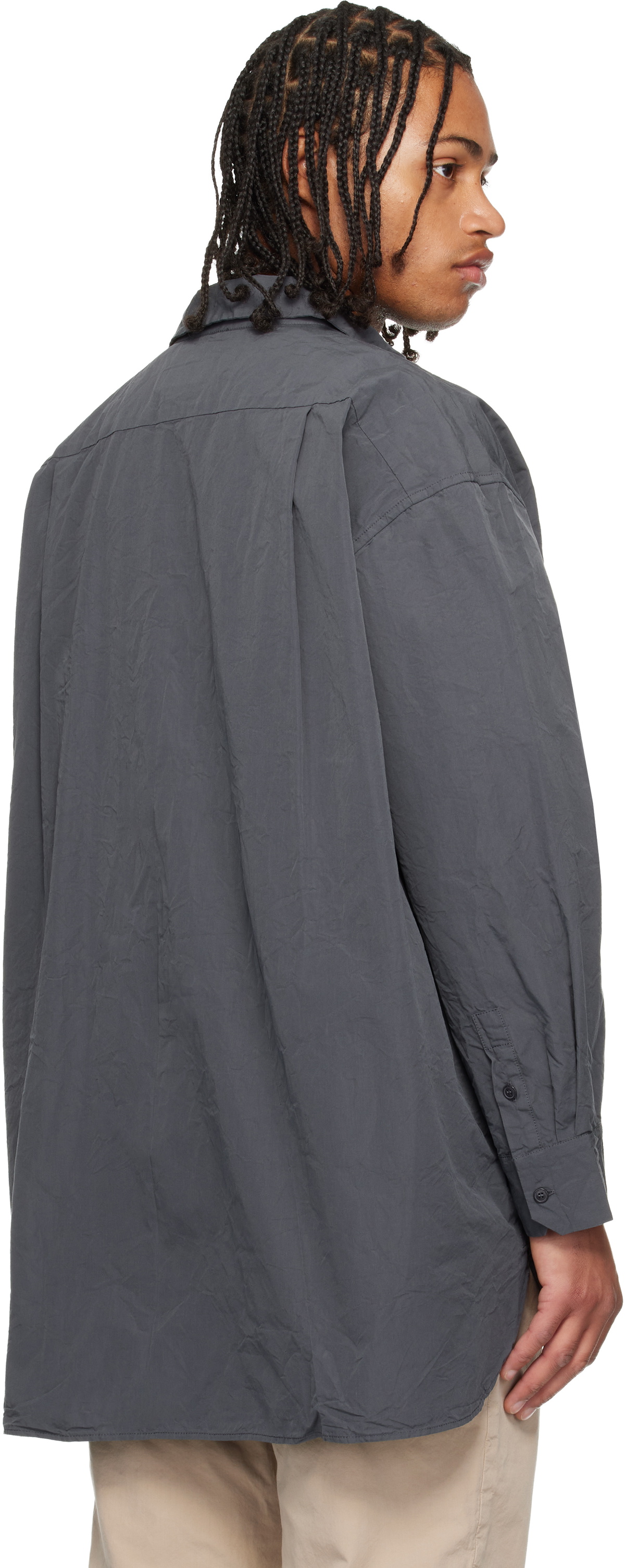 CASEY CASEY Gray Hamnet Shirt