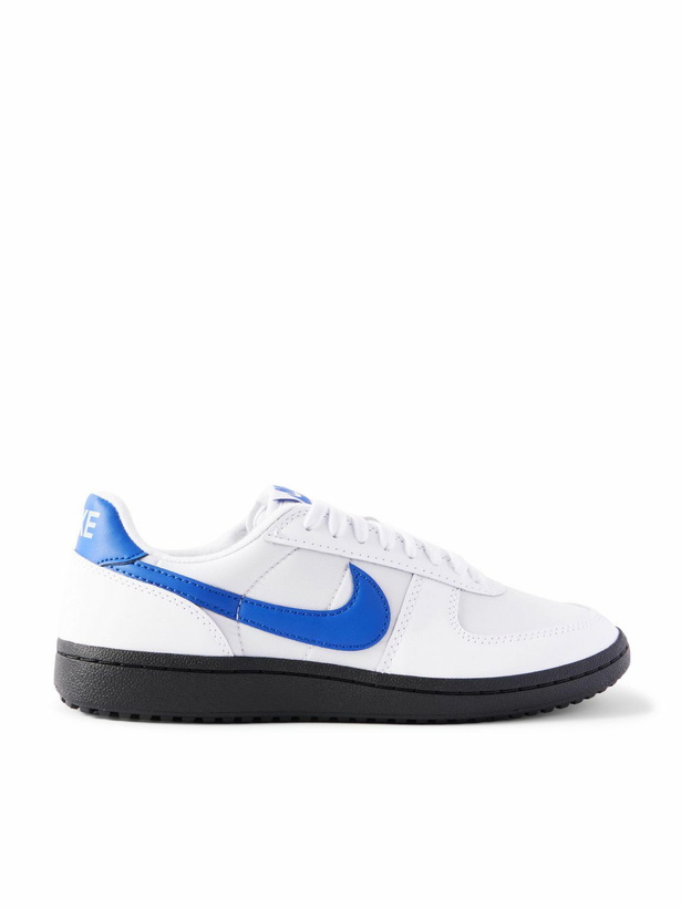 Photo: Nike - Field General 82 Mesh and Leather Sneakers - White