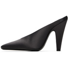 ALAÏA Gray Cone Mule Heels