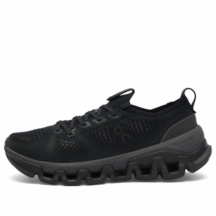 Photo: ON Men's Cloud X Tempo Sneaker in Black/Eclipse