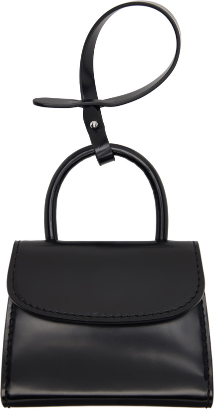 Photo: BY FAR Black 'Mini Mini' Bag Charm