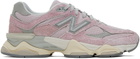 New Balance Pink & Grey 9060 Sneakers