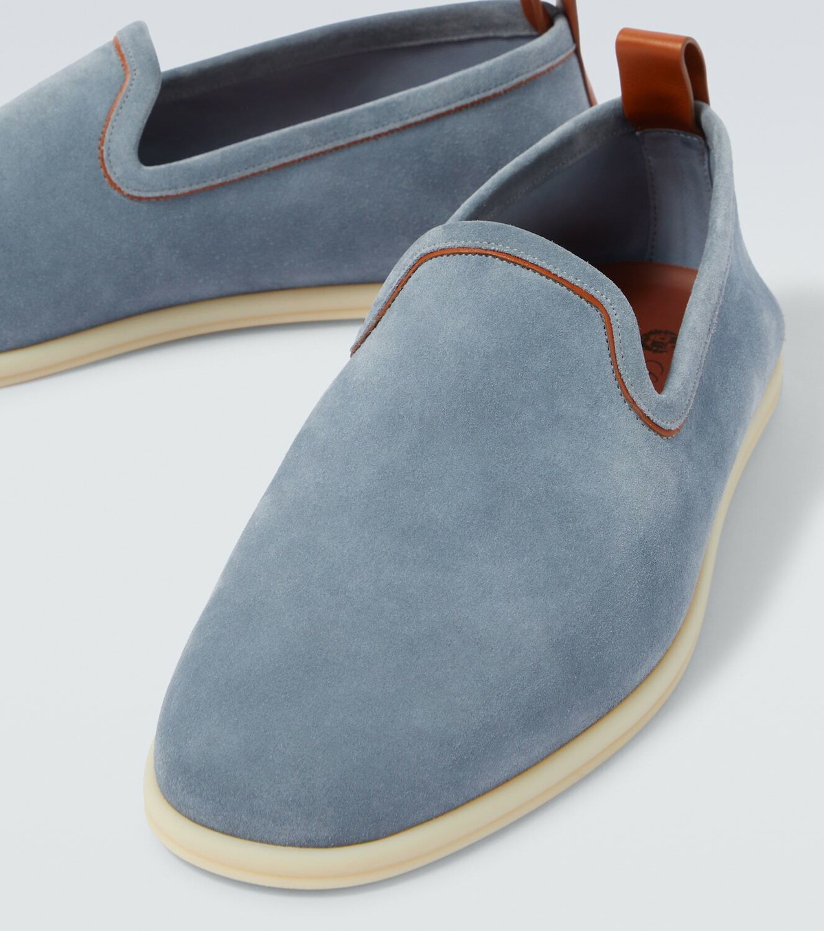 Loro Piana Venice Walk suede loafers