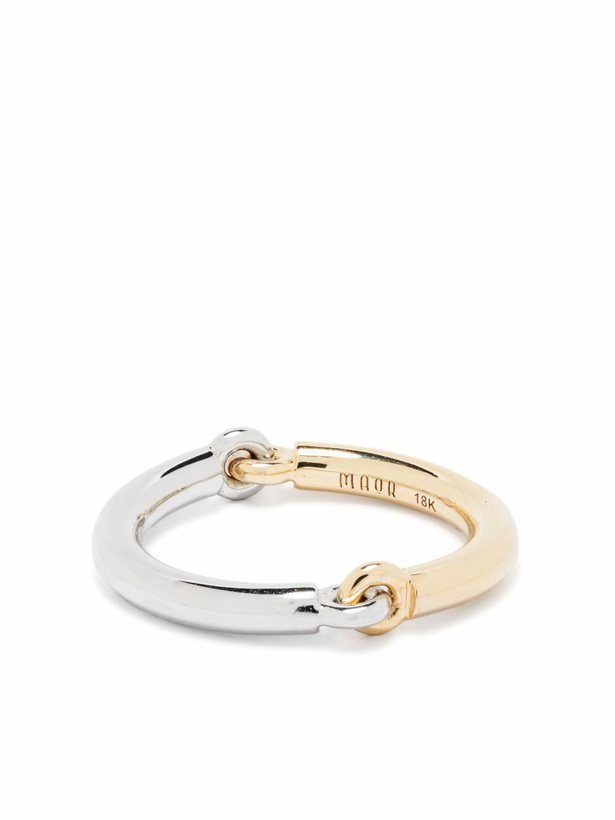 Photo: MAOR 18K Gold Circinus Ring