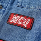 McQ Alexander McQueen Patch Denim Jacket