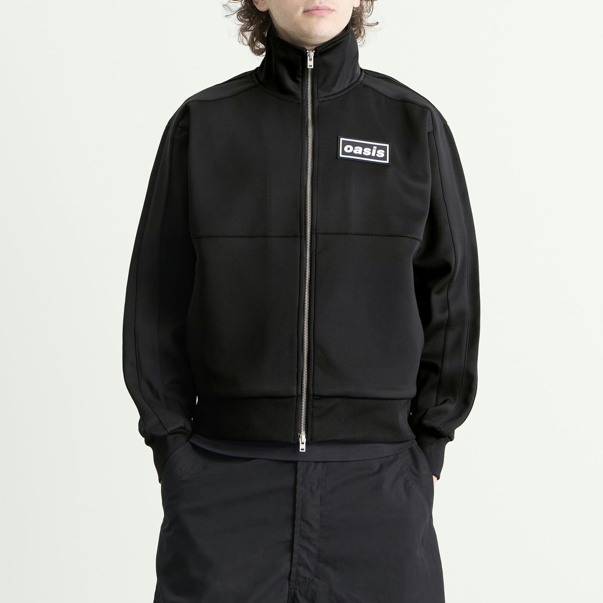 Pleasures Men's x Oasis Forever Track Jacket in Black