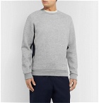 Orlebar Brown - Griffith Panelled Mélange Jersey Sweatshirt - Gray