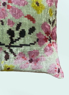 Les-Ottomans Flowers Velvet Cushion
