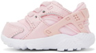 Nike Baby Pink Huarache Run Sneakers