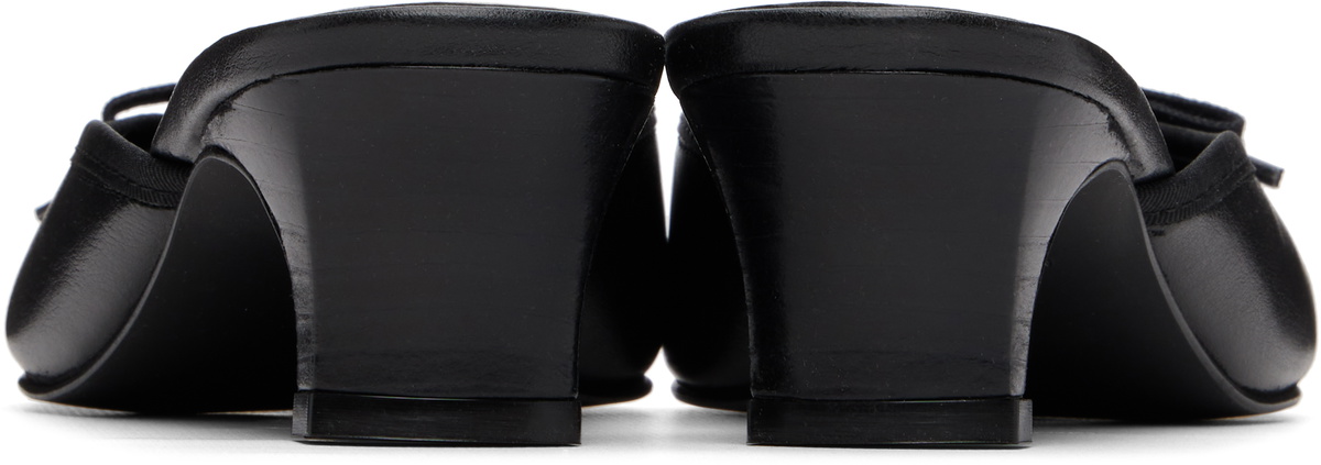 Paloma Wool Black Petra Mule Heels