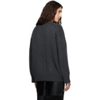 Loulou de Saison Gray DUCA Oversized Cardigan