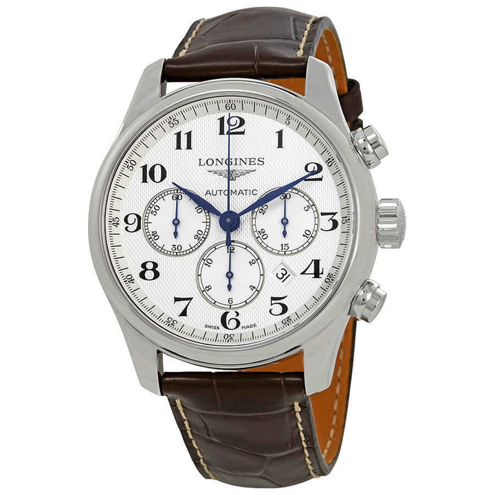 Photo: Longines Master Collection Chronograph Automatic White Dial Mens Watch L2.859.4.78.3