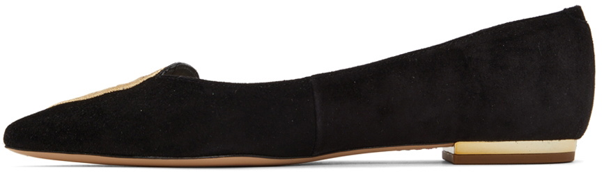 Sophia Webster Black Butterfly Ballerina Flats