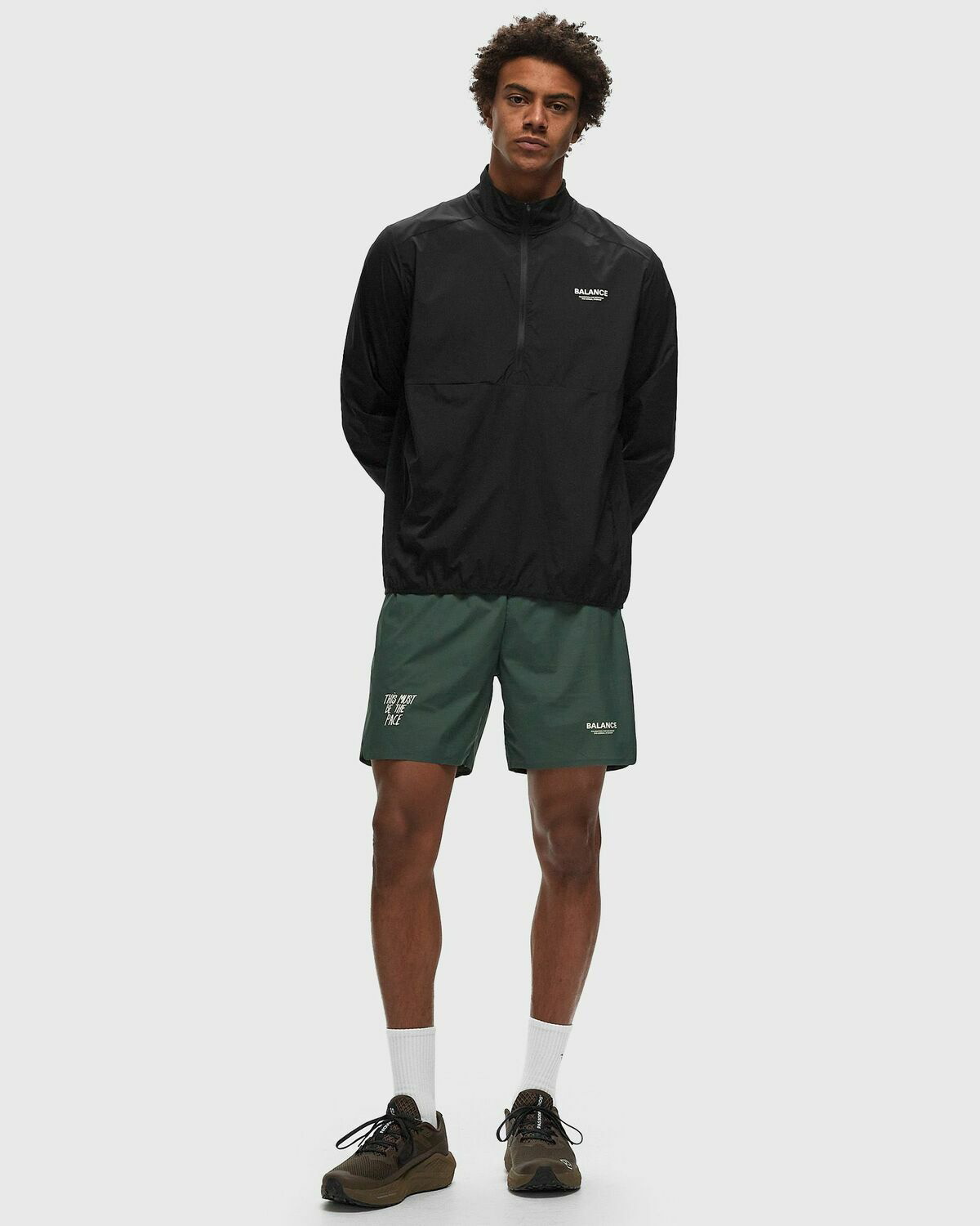 PAS NORMAL STUDIOS ウィンドブレーカー ブラック Men's Essential