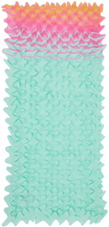Chet Lo Green Spiky Scarf