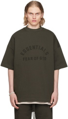 Fear of God ESSENTIALS Gray Crewneck T-Shirt