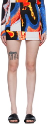 AMBUSH Multicolor Jacquard Miniskirt