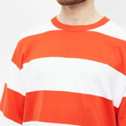 Dries Van Noten Men's Hein Bold Striped T-Shirt in Off White