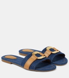See By Chloé Klaire denim slides