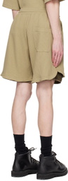 meanswhile Tan Easy Shorts