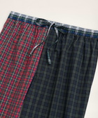 Brooks Brothers Men's Cotton Broadcloth Fun Tartan Lounge Pants