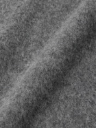 Boglioli - Brushed Wool and Cashmere-Blend Rollneck Sweater - Gray