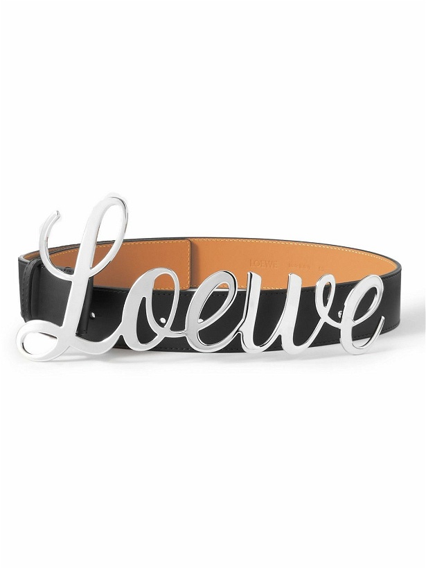 Photo: Loewe - 4cm Leather Belt - Black