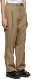 mfpen Beige Wool Trousers