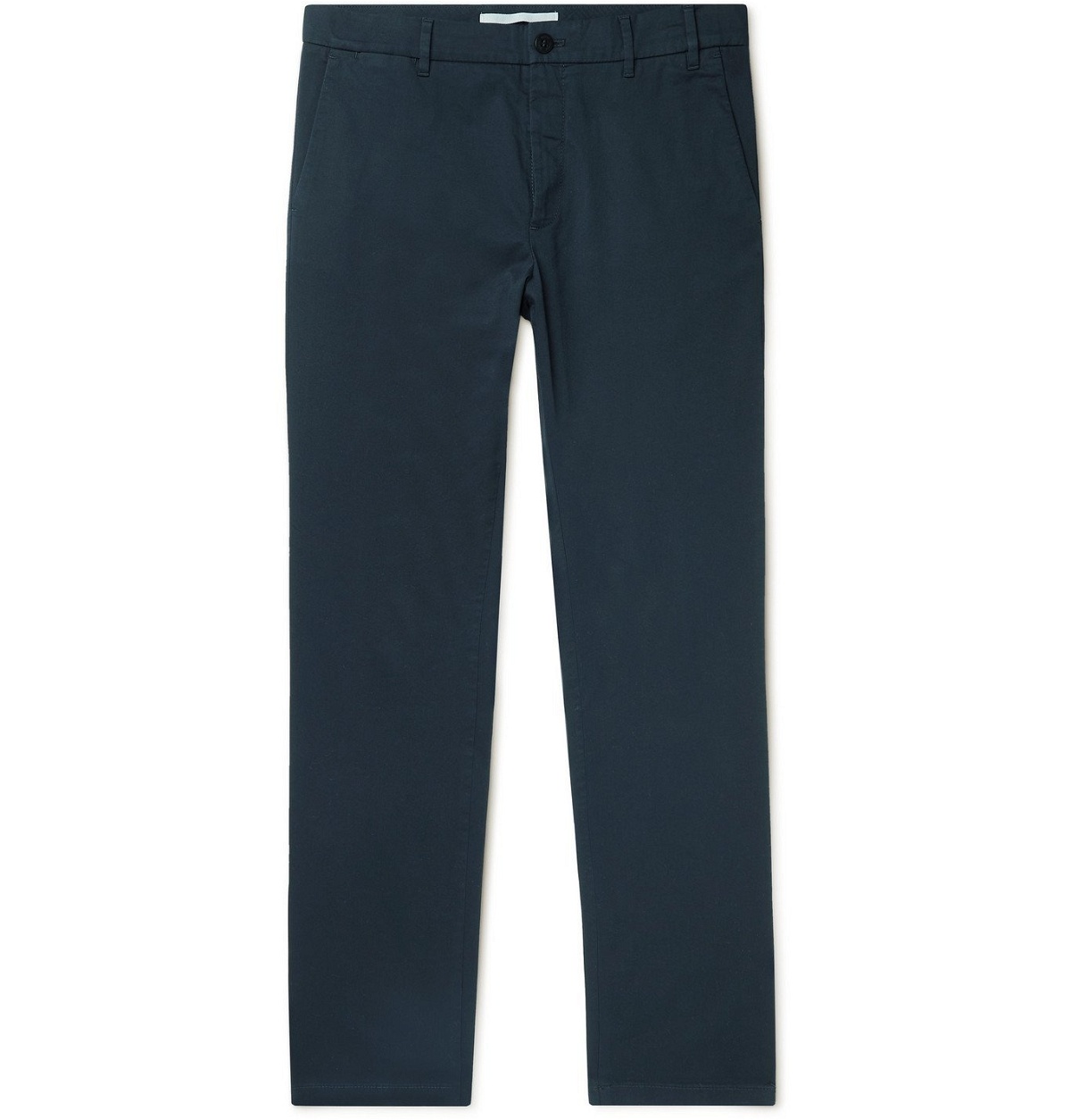 Photo: Norse Projects - Aros Slim-Fit Cotton-Twill Chinos - Blue