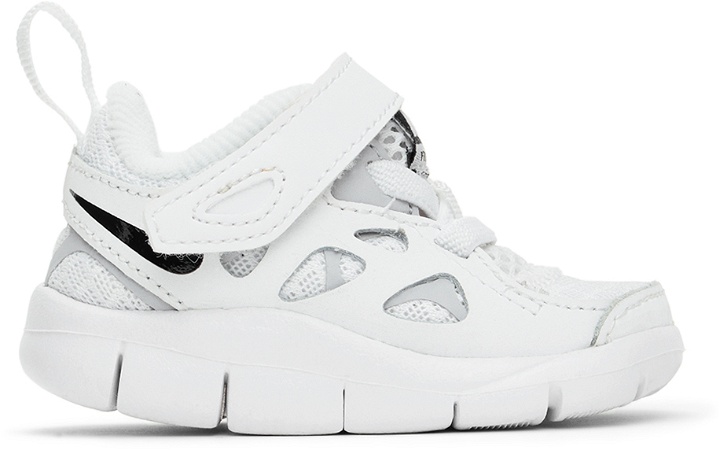 Photo: Nike Baby White Free Run 2 Sneakers