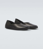 Stòffa Leather slip-on shoes