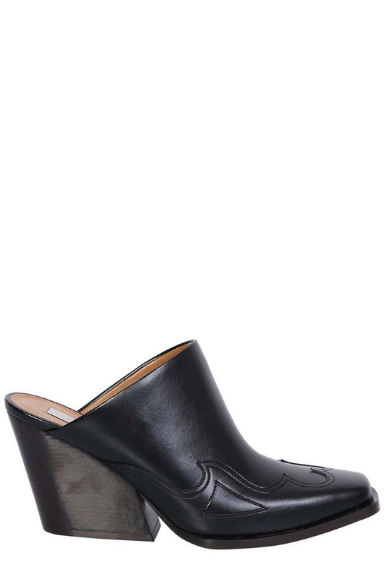 Photo: Stella McCartney Square-toe Slip-on Mules