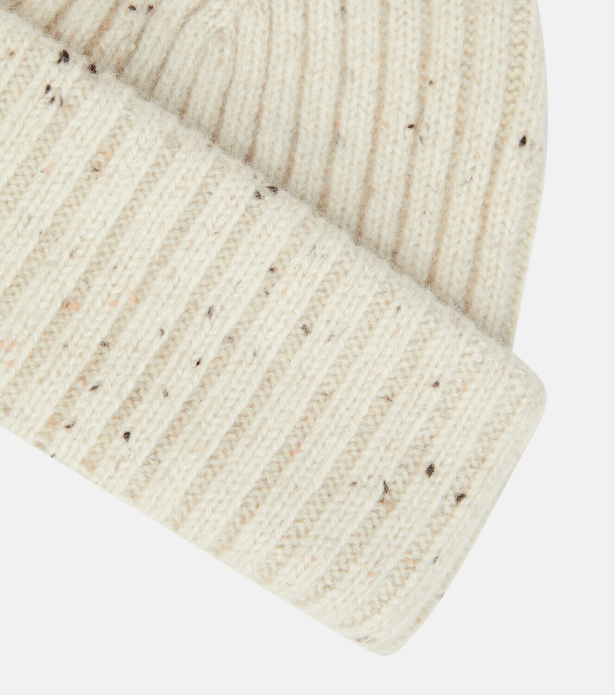 Toteme Cream Cashmere Beanie Toteme - Cashmere beanie Toteme main image 2
