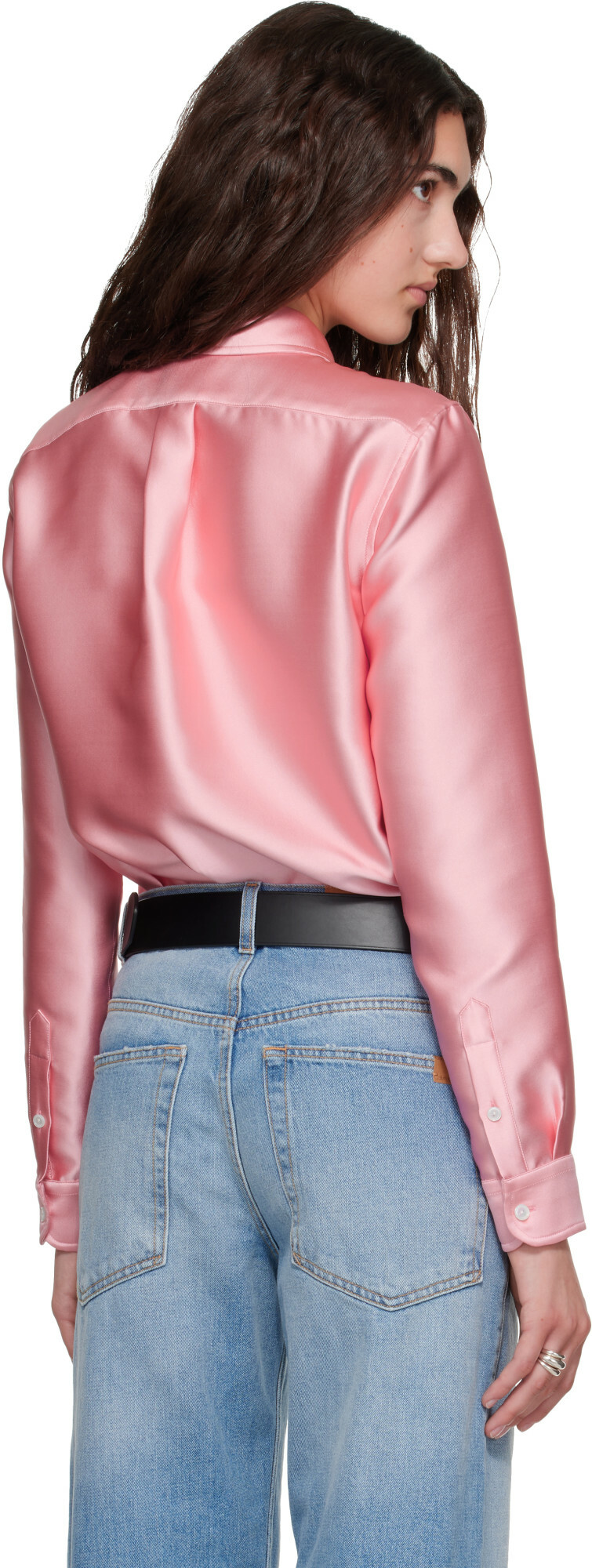 Calvin Klein Collection Pink Sophie Button-Down Shirt