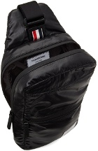 Thom Browne Black Ripstop Crossbody Backpack