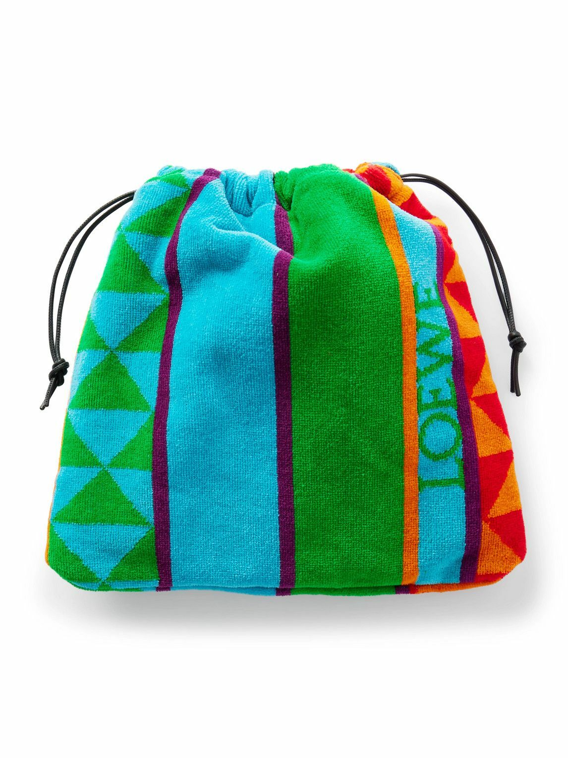 LOEWE - Paula's Ibiza Jacquard Terry Pouch Loewe