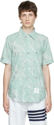 Thom Browne Green Toile Shirt